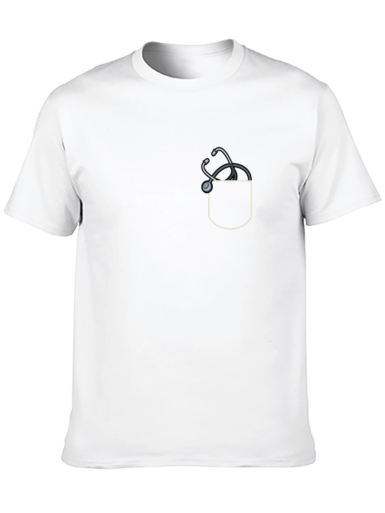 Stethoscope Pocket Graphic Tee