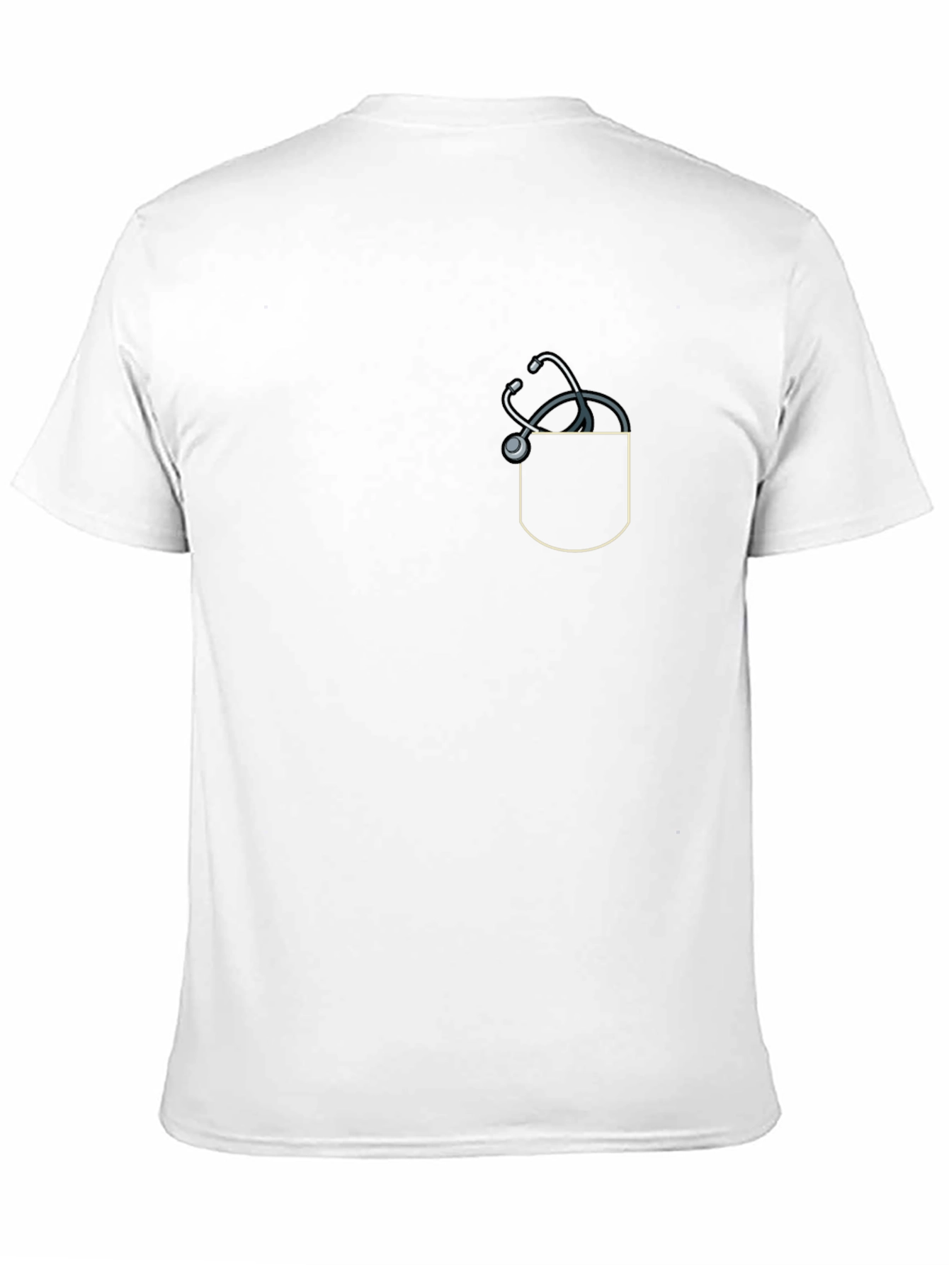 Stethoscope Pocket Graphic Tee