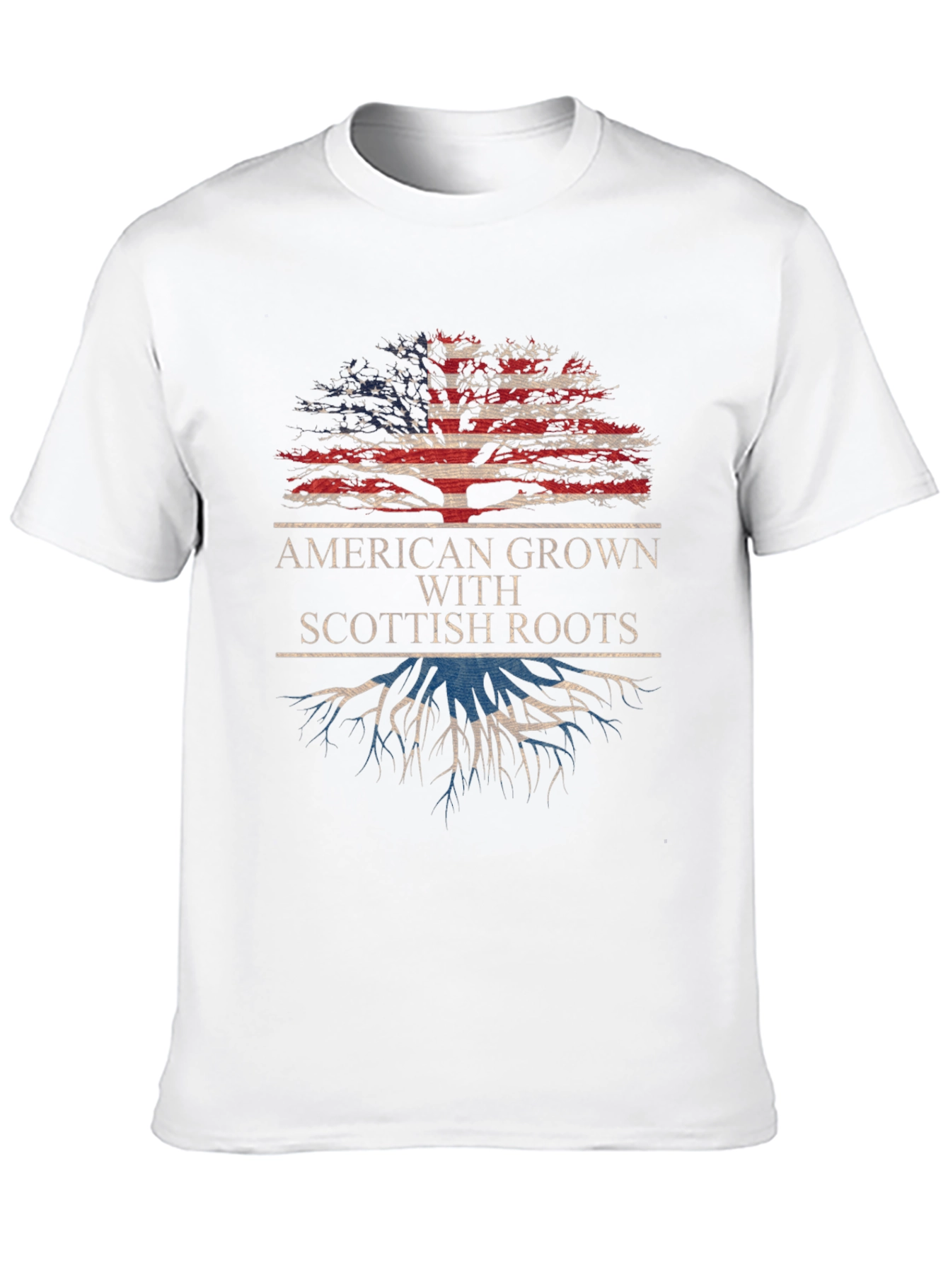American Grown Scottish Roots T-Shirt