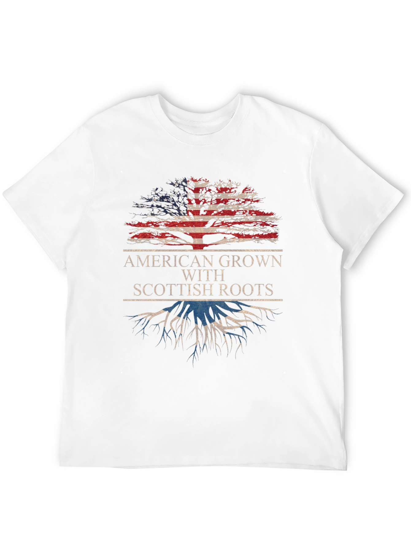 American Grown Scottish Roots T-Shirt