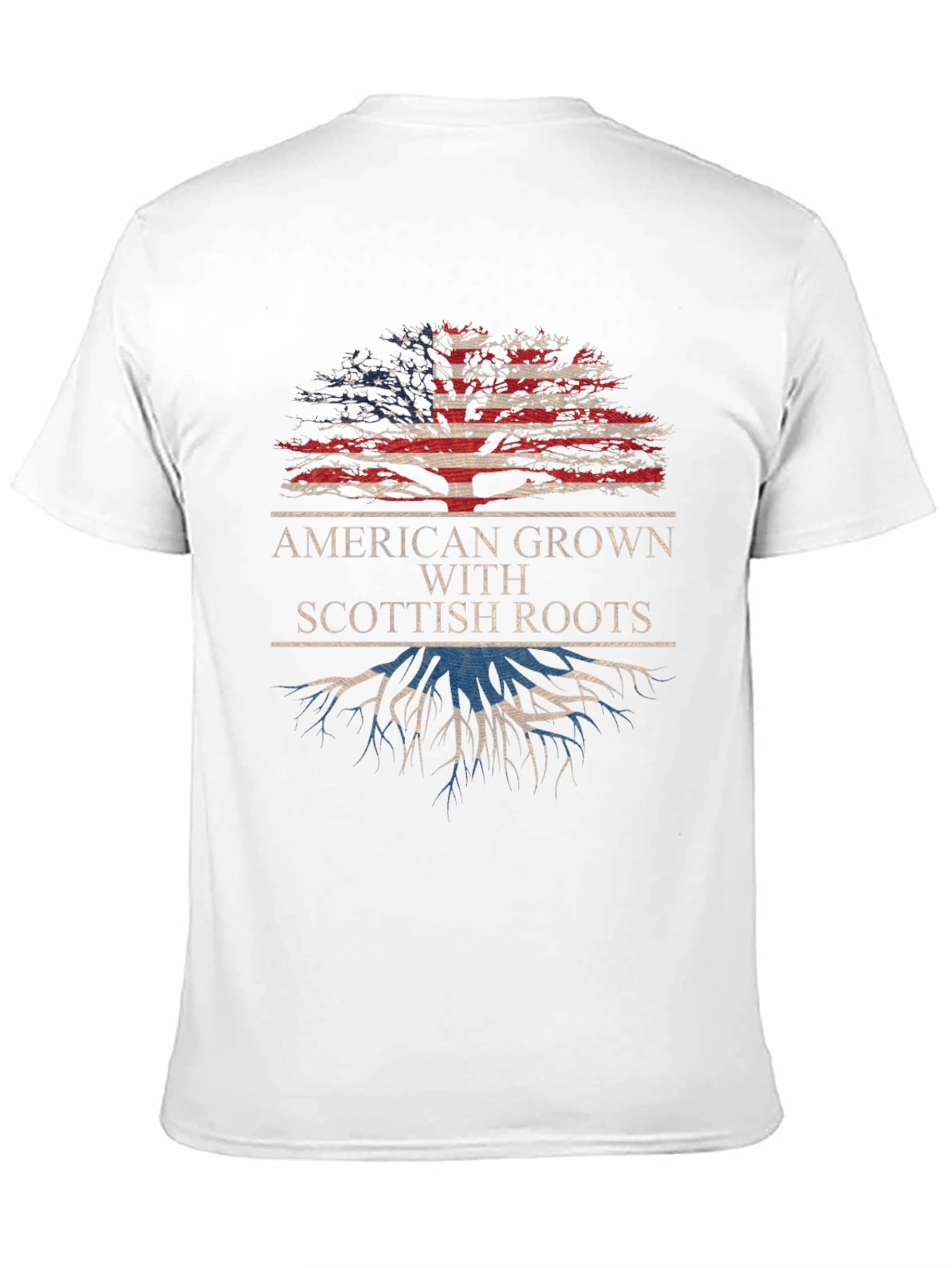 American Grown Scottish Roots T-Shirt