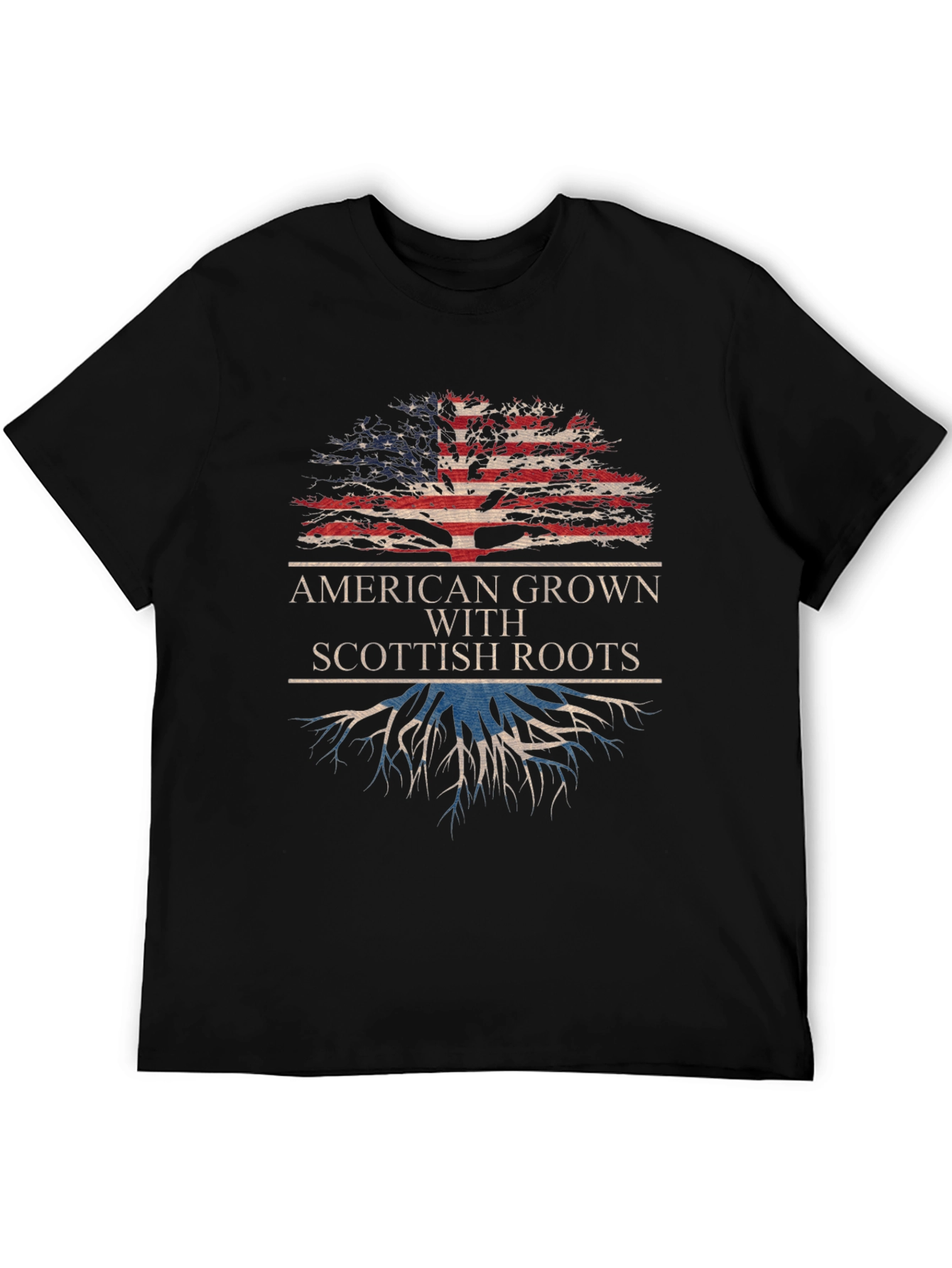 American Grown Scottish Roots T-Shirt