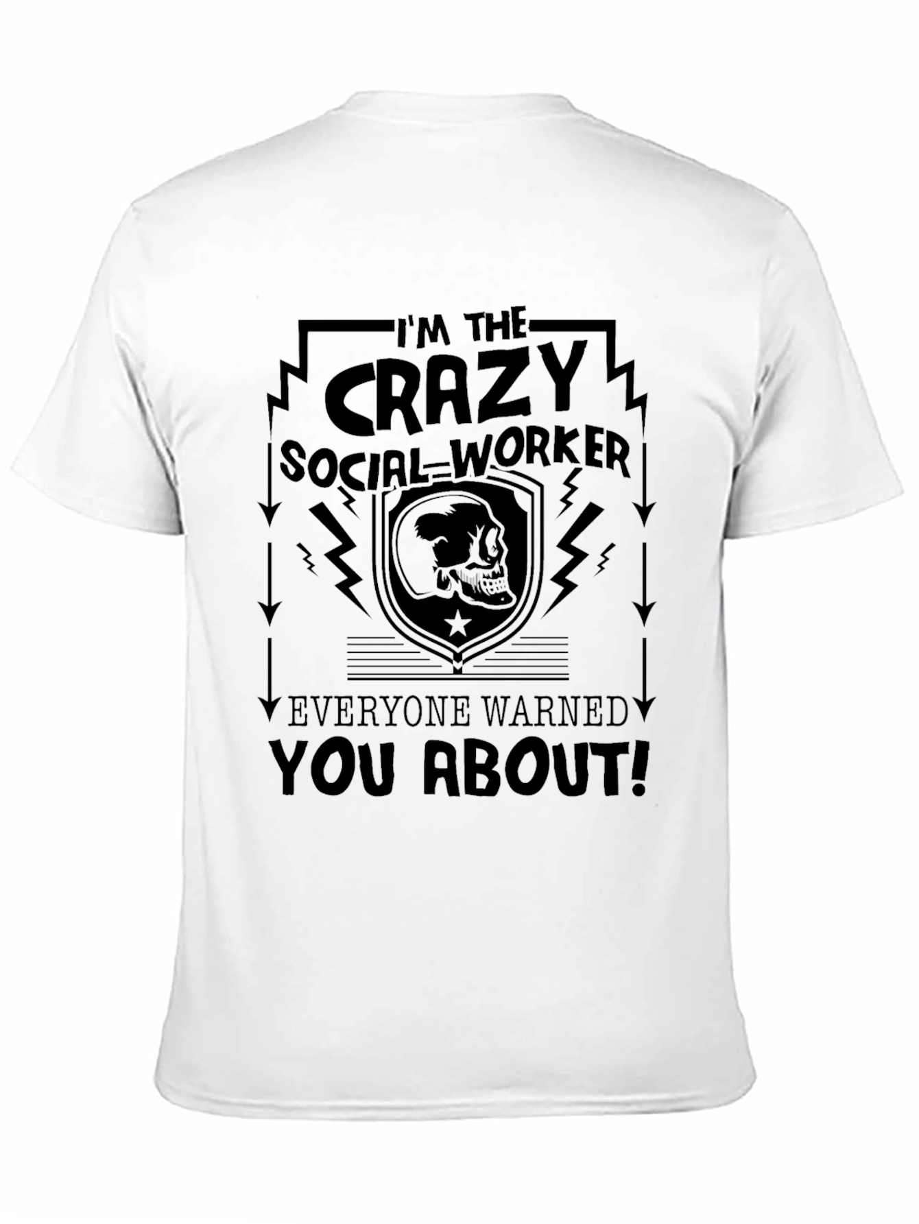 Crazy Social Worker Graphic Tee