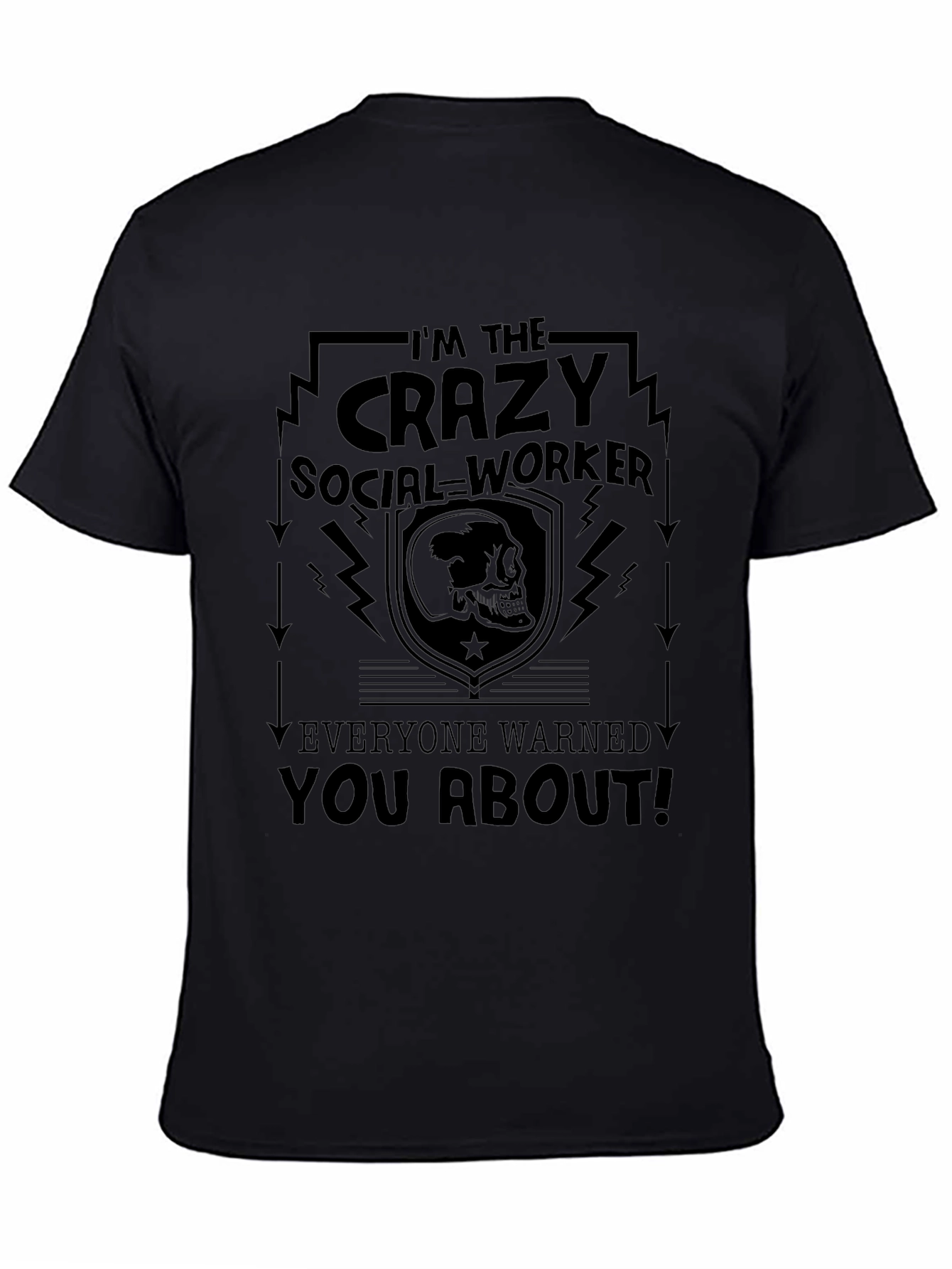 Crazy Social Worker Graphic Tee