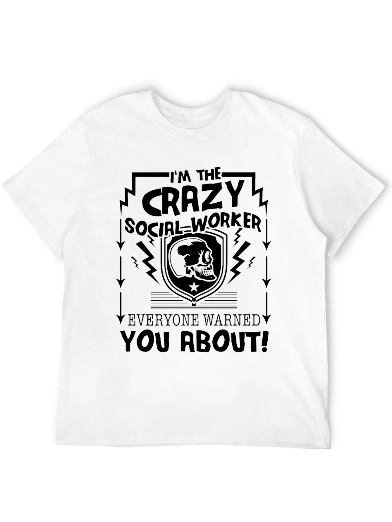 Crazy Social Worker Graphic Tee