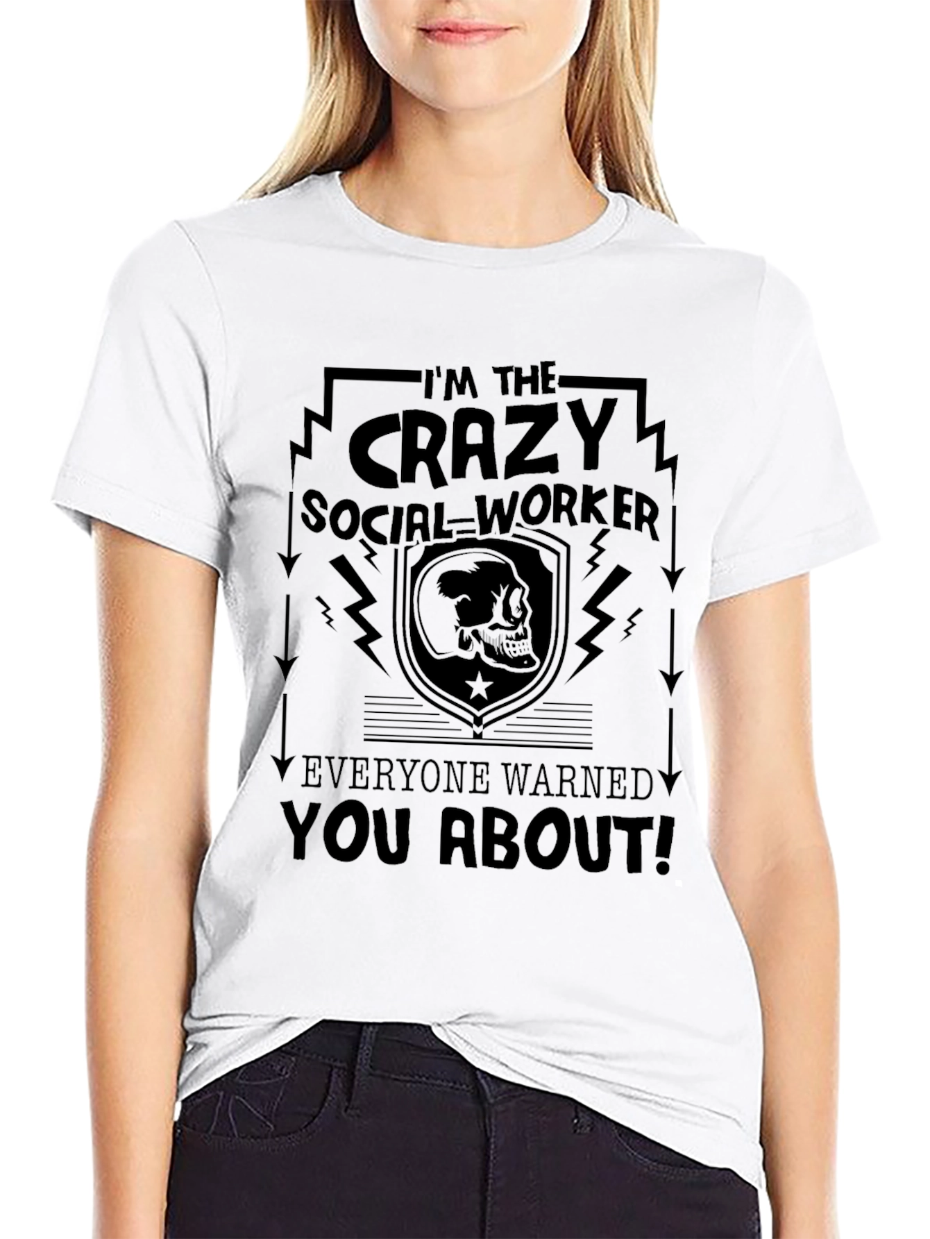 Crazy Social Worker Graphic Tee