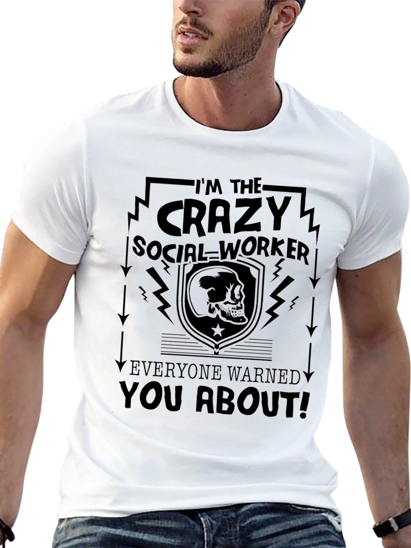Crazy Social Worker Graphic Tee