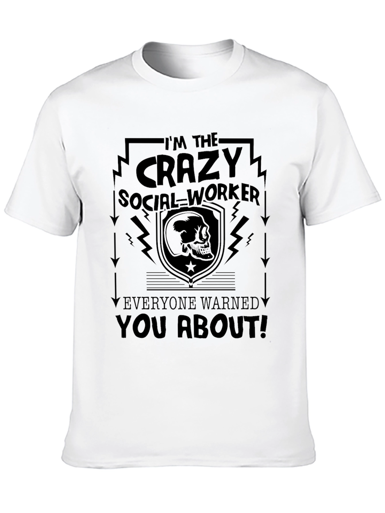 Crazy Social Worker Graphic Tee
