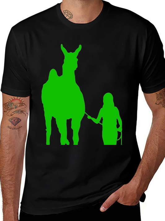 Camel Silhouette Graphic T-Shirt