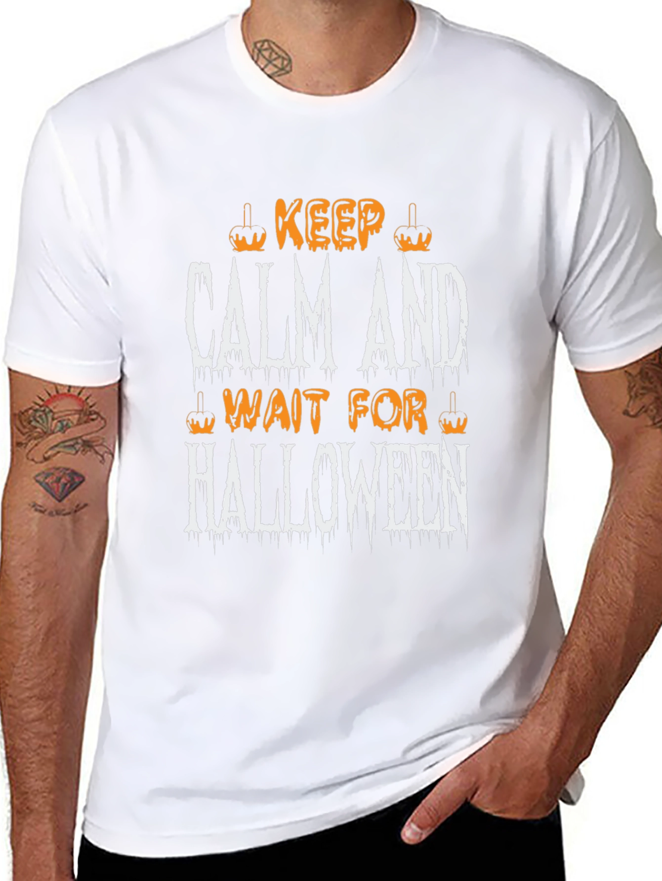Keep Calm and Wait for Halloween Tee