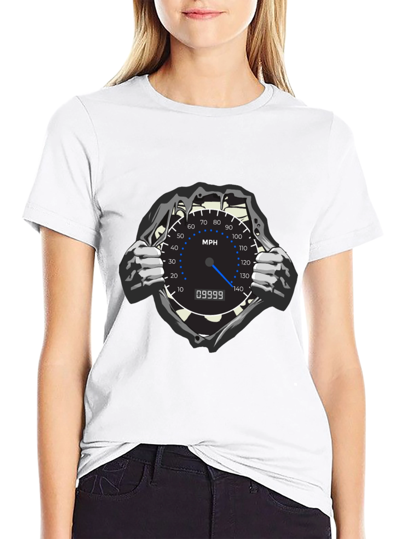 MPH Speedometer Graphic Tee