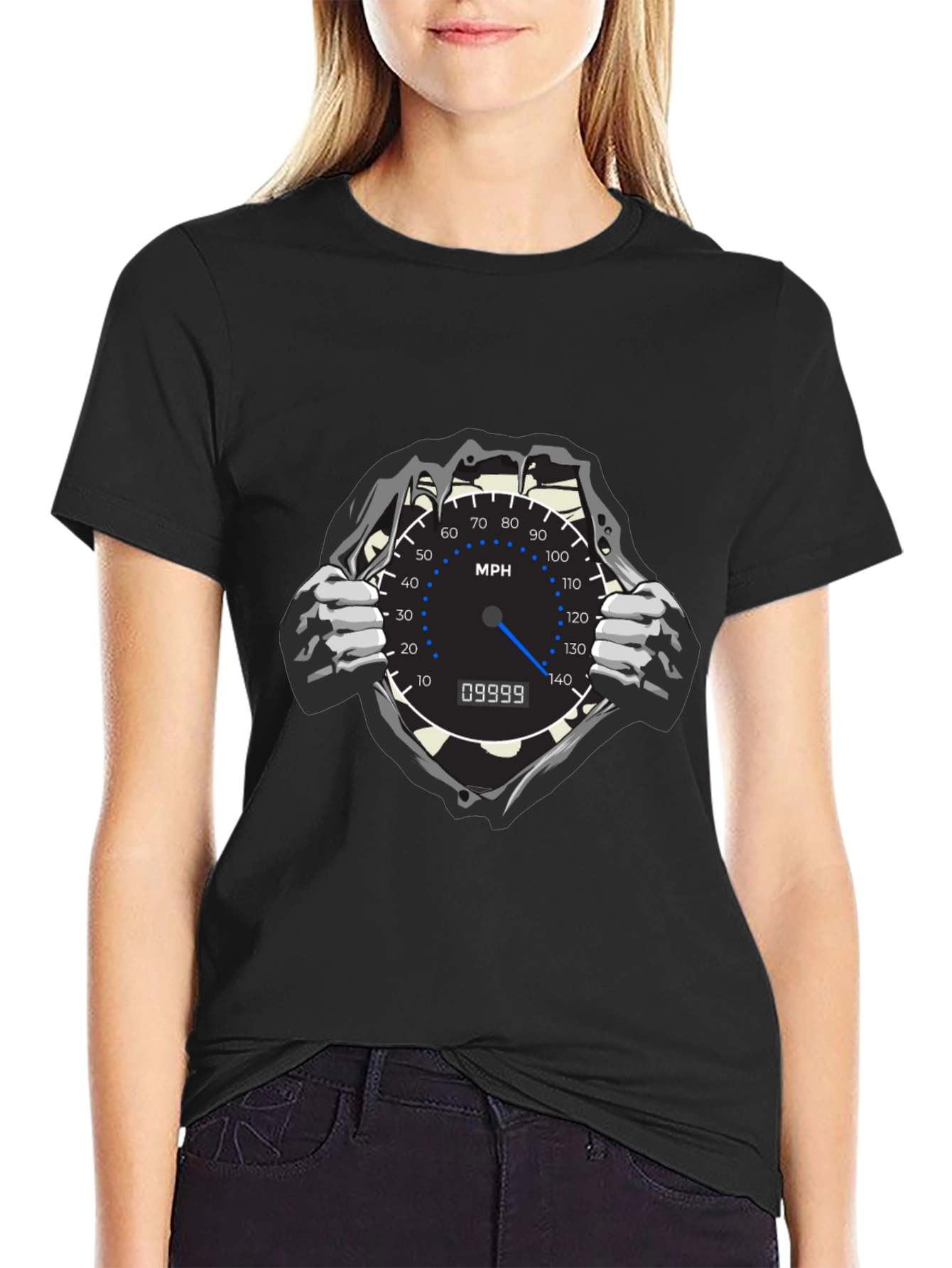 MPH Speedometer Graphic Tee