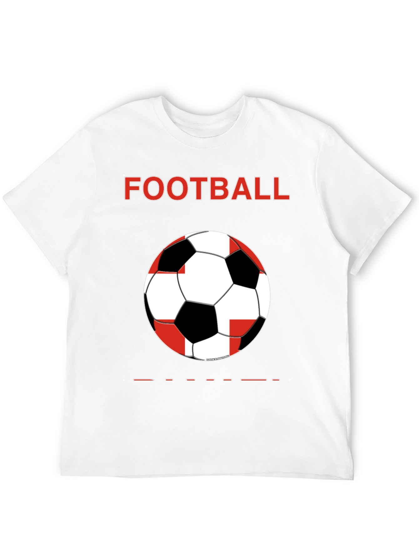 Football England Flag T-Shirt