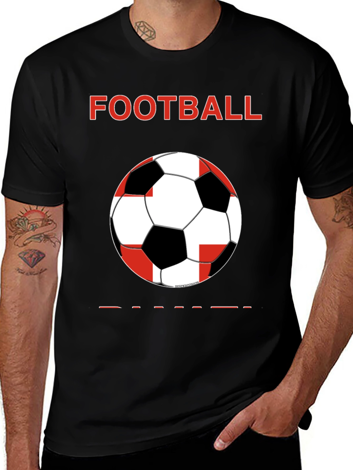 Football England Flag T-Shirt