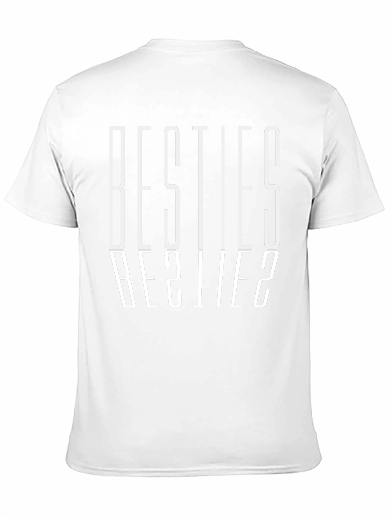 Besties Graphic Tee - Black Crewneck T-Shirt