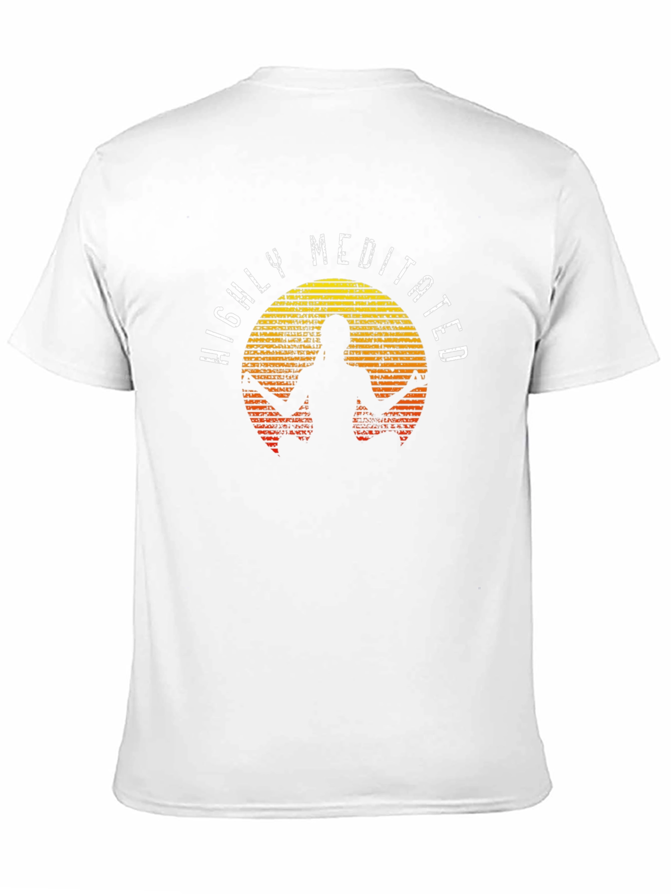 Highly Meditated Graphic Tee - Zen Vibe T-Shirt