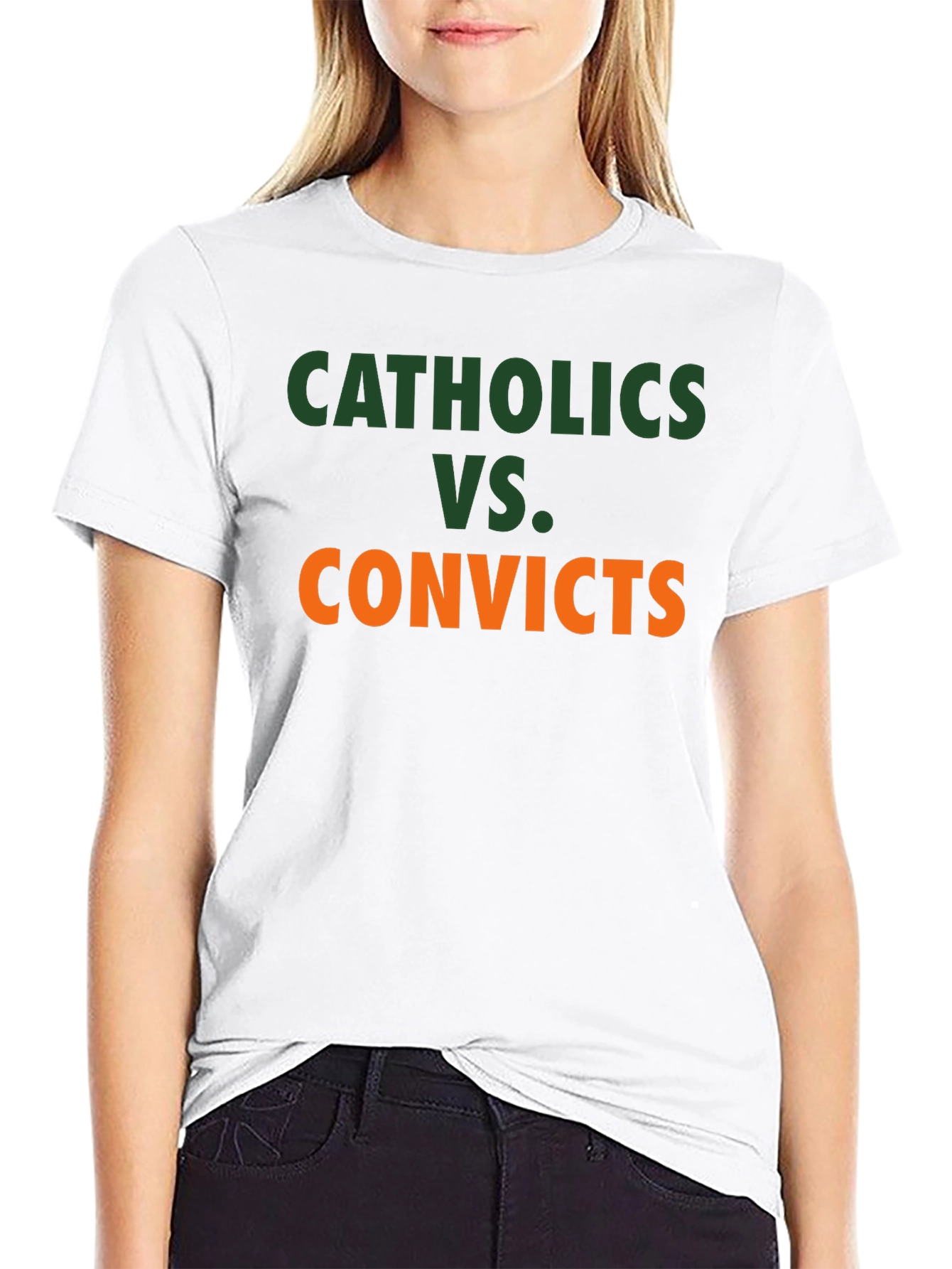 Catholics VS. Convicts Graphic Tee