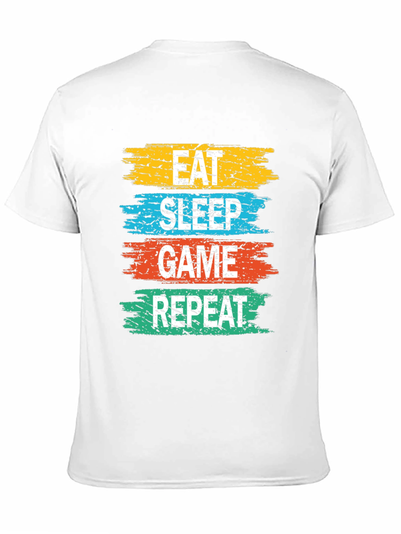 Eat Sleep Game Repeat Graphic Tee