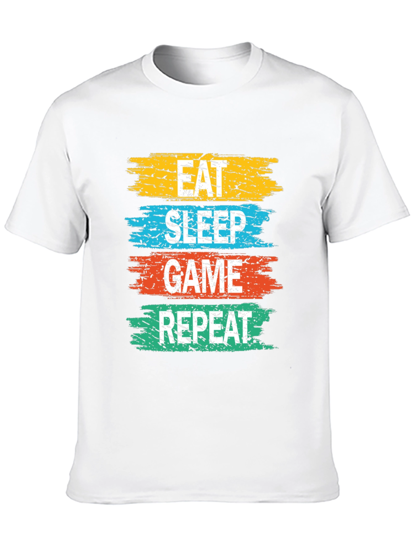 Eat Sleep Game Repeat Graphic Tee