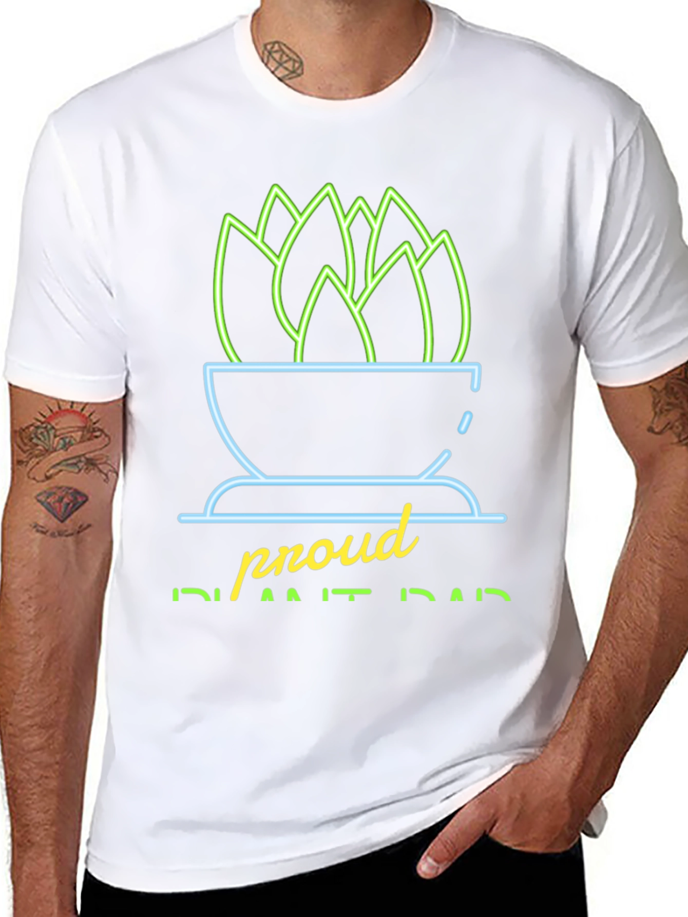 Proud Plant Dad Graphic Tee