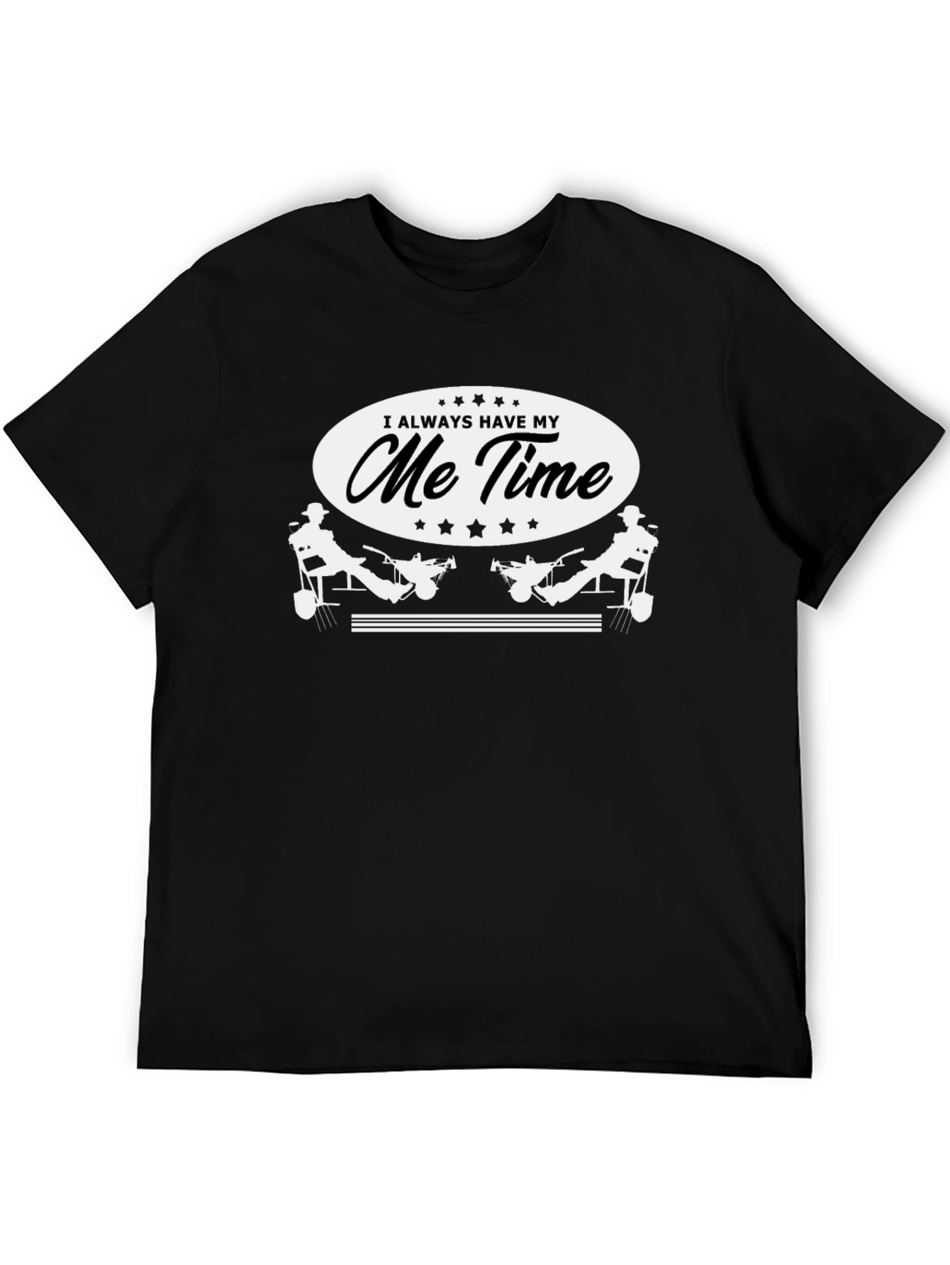 Gardening Me Time T-Shirt - Black