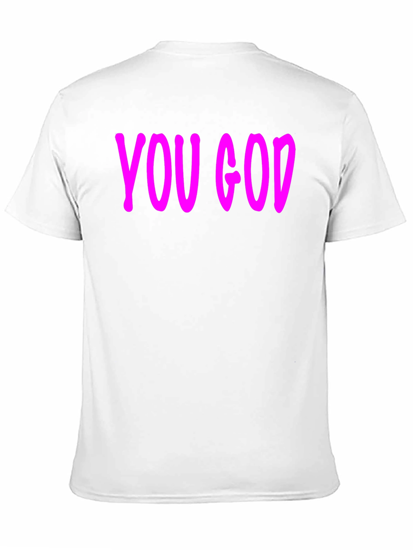 You God Graphic Tee - Stylish Black Cotton T-Shirt