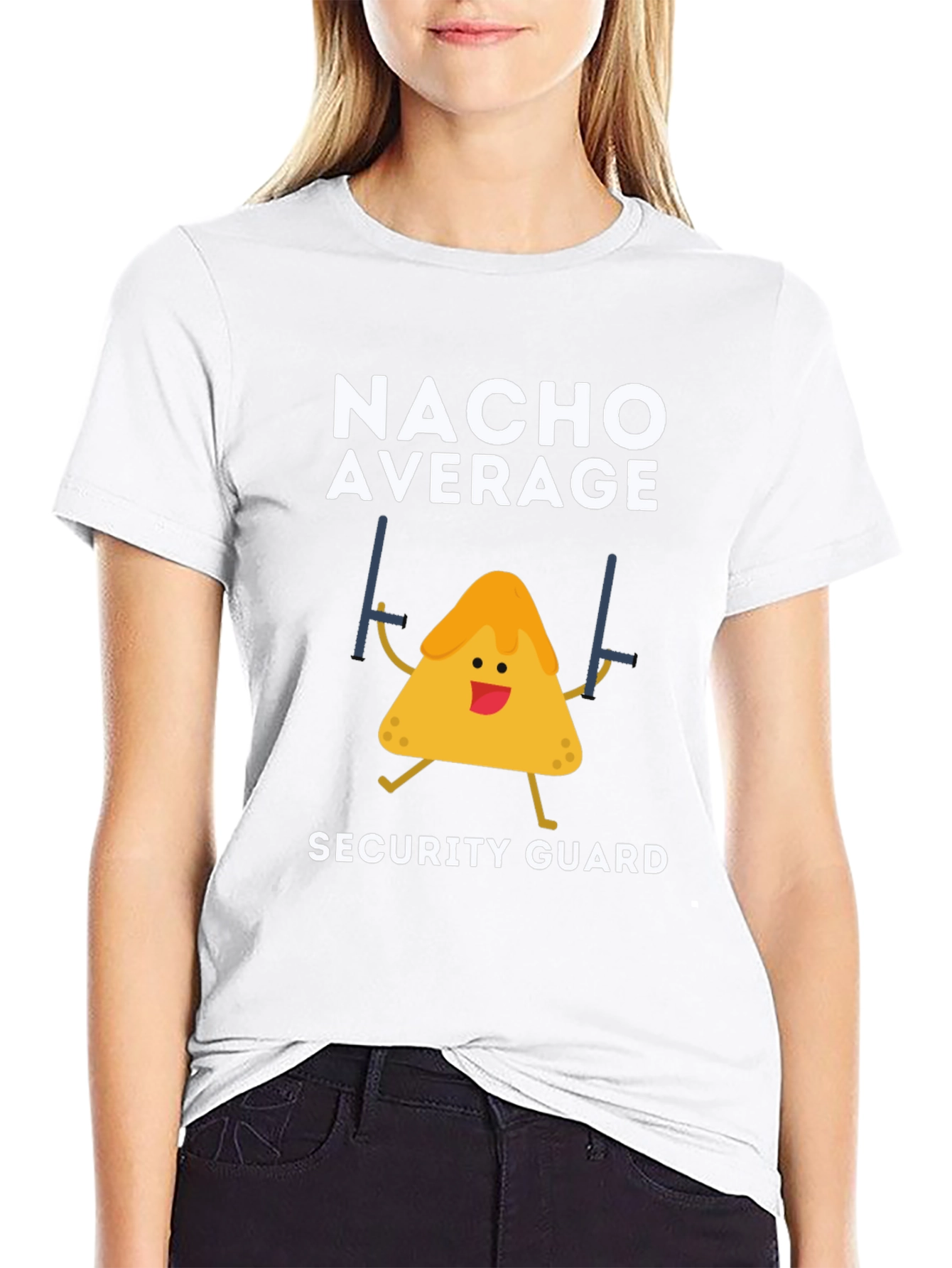 Nacho Average Security Guard Graphic Tee