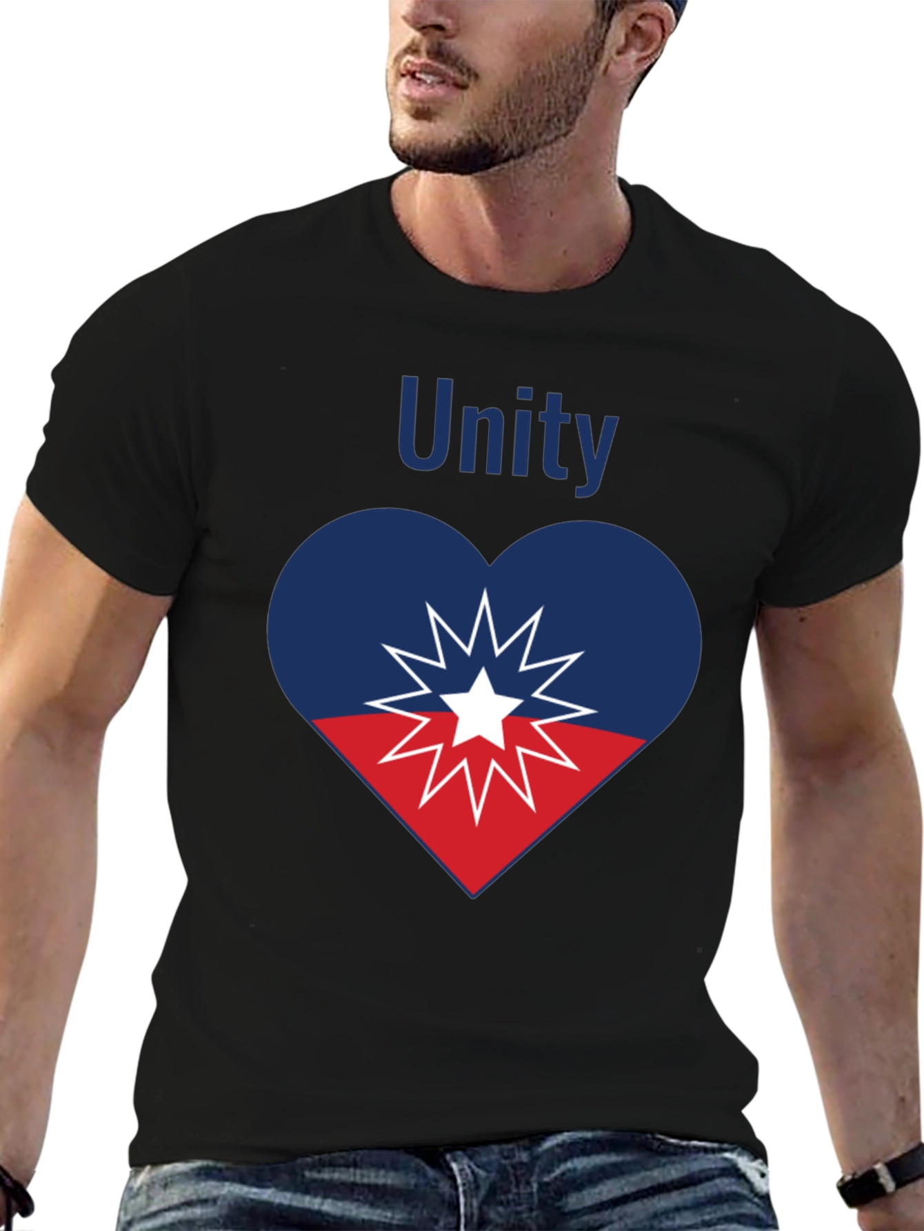 Unity Heart Graphic T-Shirt