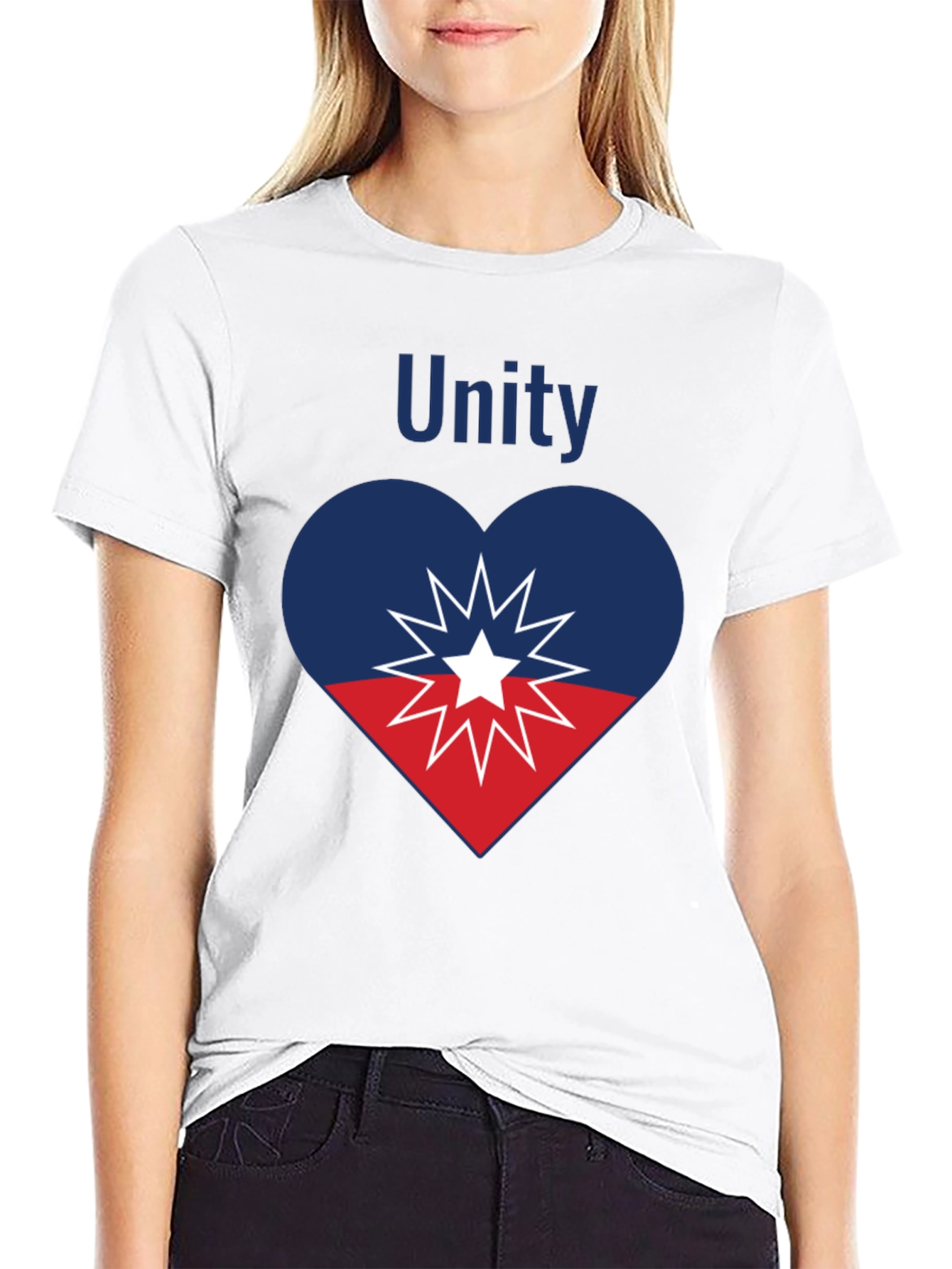 Unity Heart Graphic T-Shirt