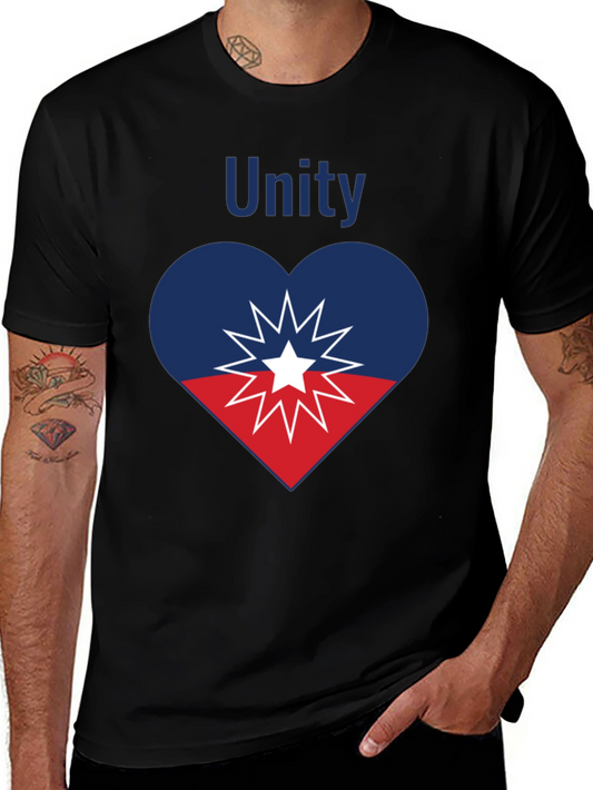 Unity Heart Graphic T-Shirt