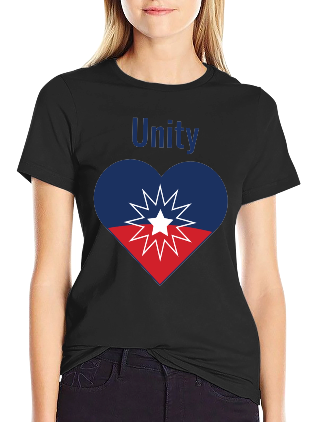 Unity Heart Graphic T-Shirt