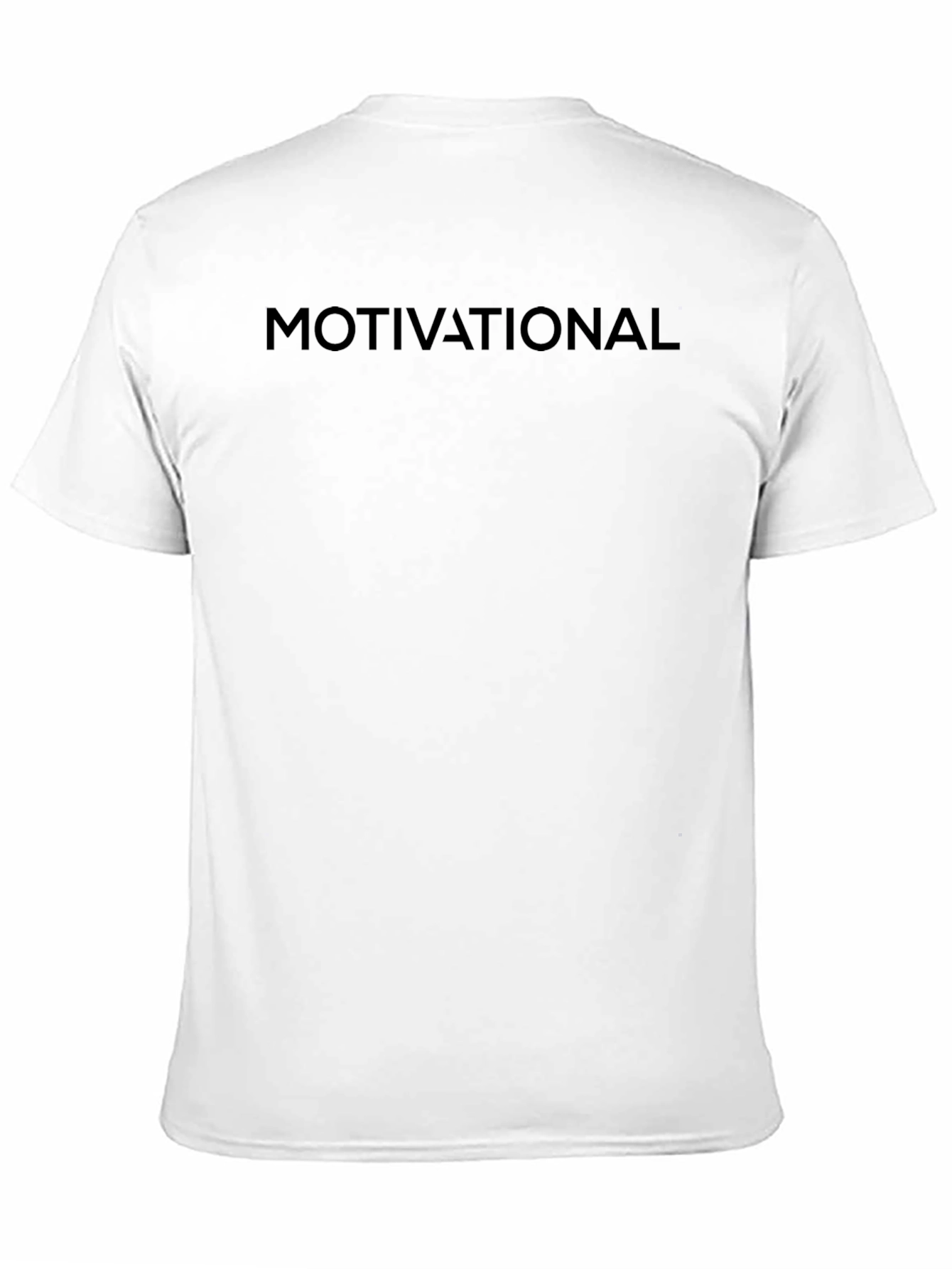 Motivational Crew Neck T-Shirt