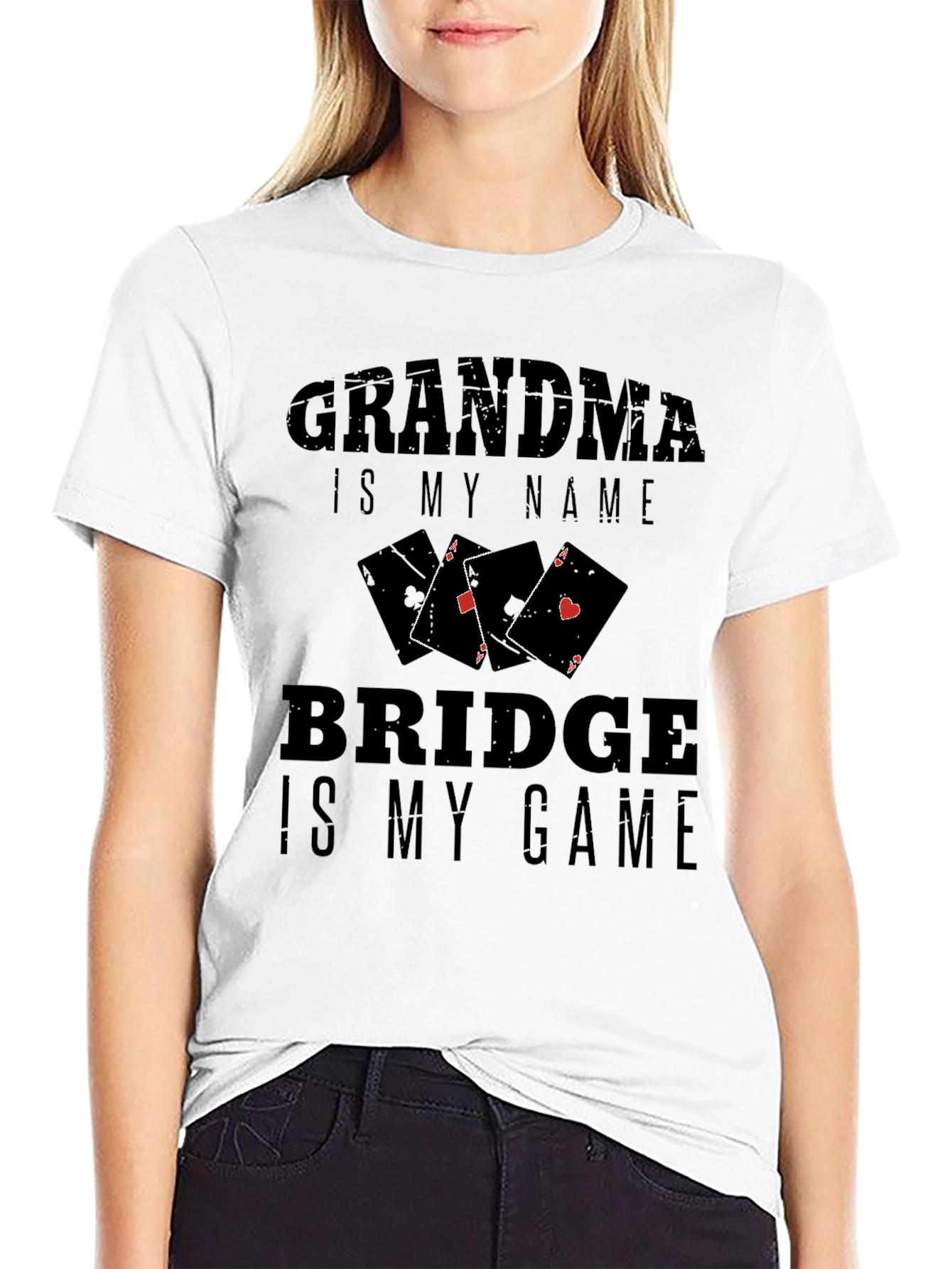 Grandma Bridge Game T-Shirt