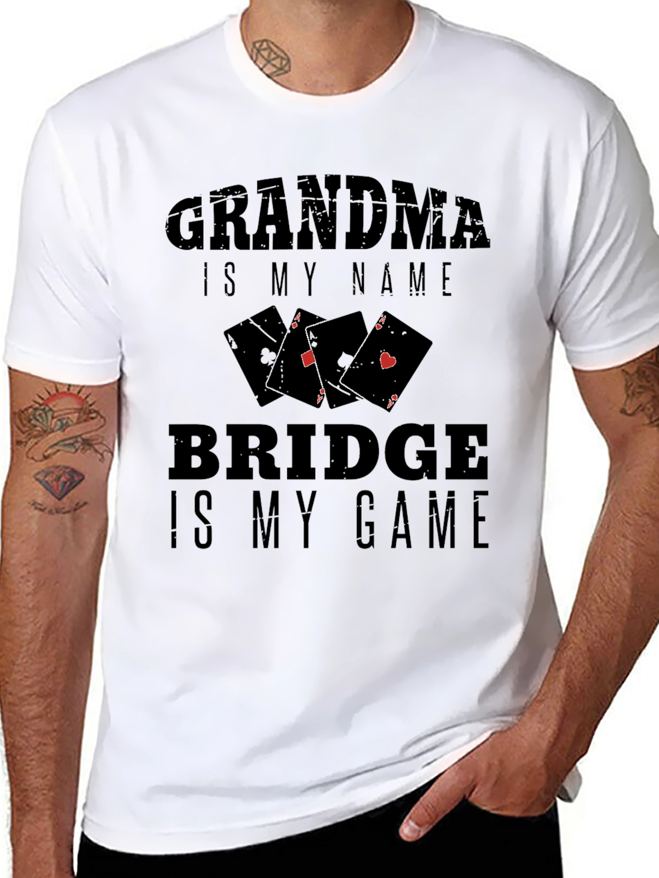 Grandma Bridge Game T-Shirt
