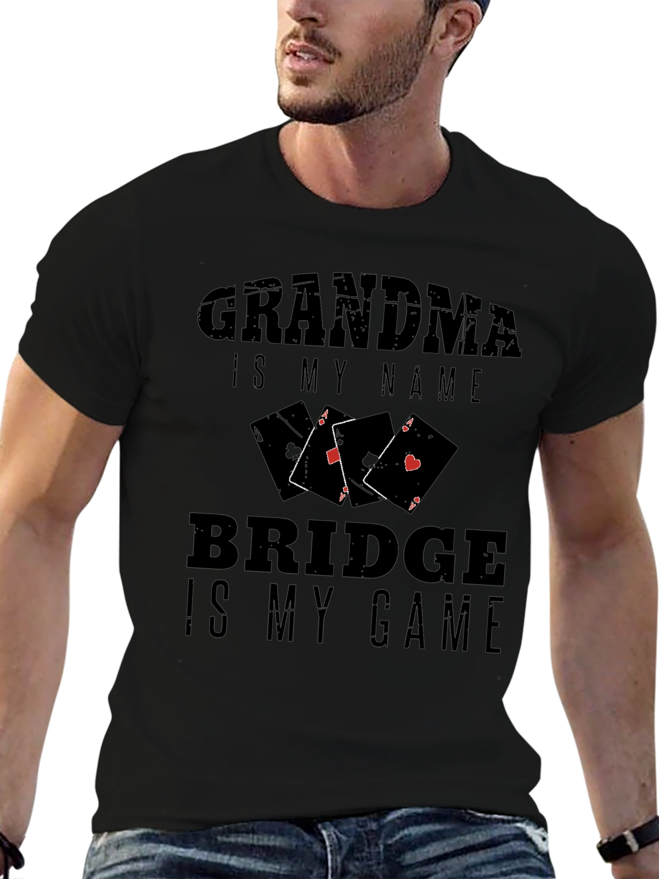 Grandma Bridge Game T-Shirt