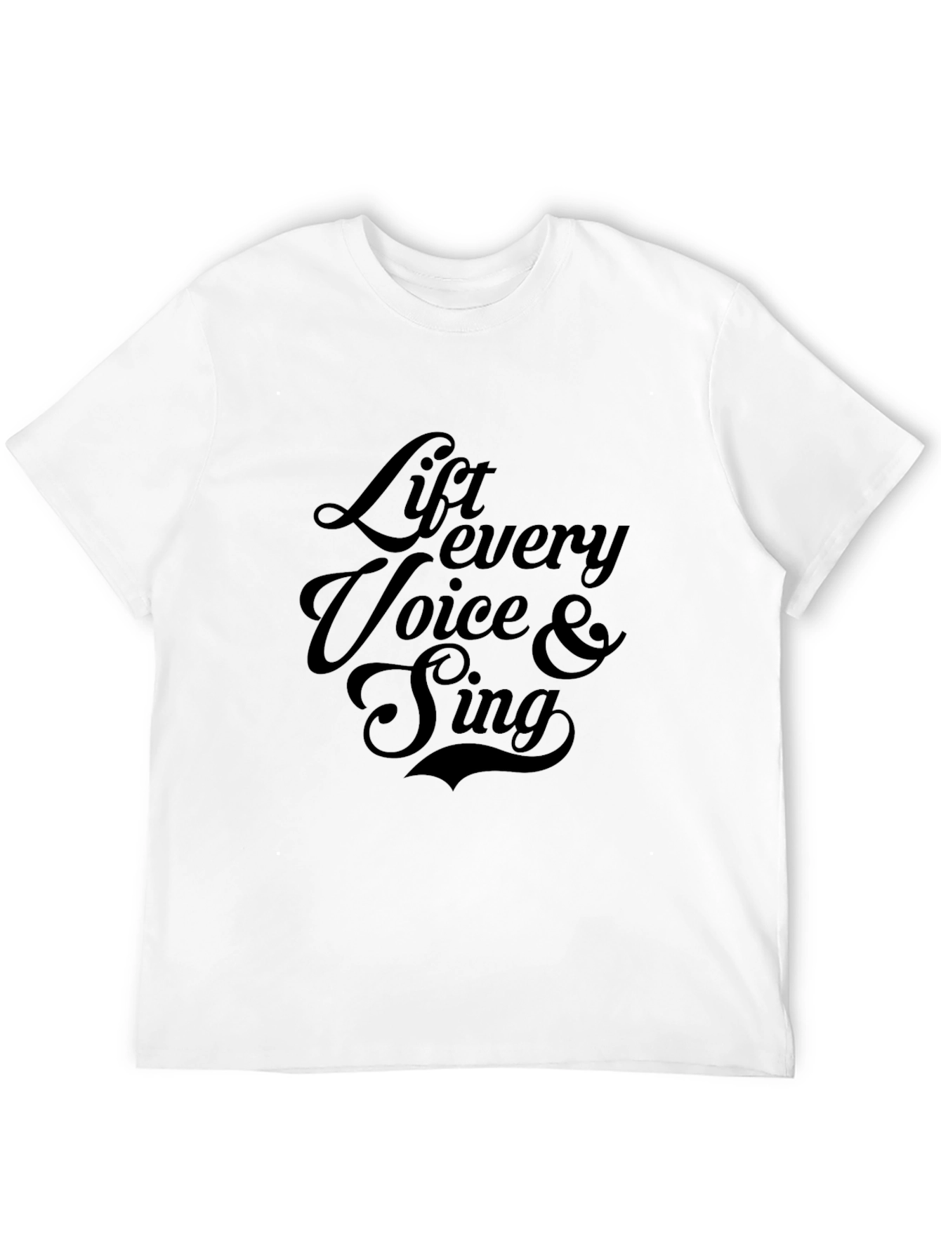 Lift Every Voice T-Shirt - Black Graphic Tee