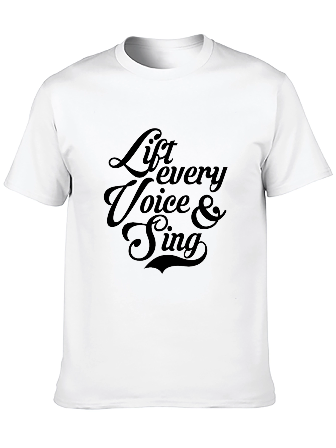 Lift Every Voice T-Shirt - Black Graphic Tee
