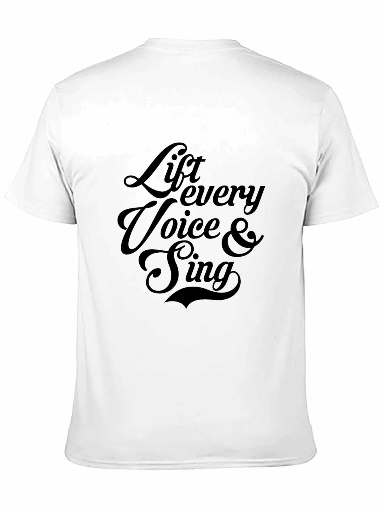 Lift Every Voice T-Shirt - Black Graphic Tee