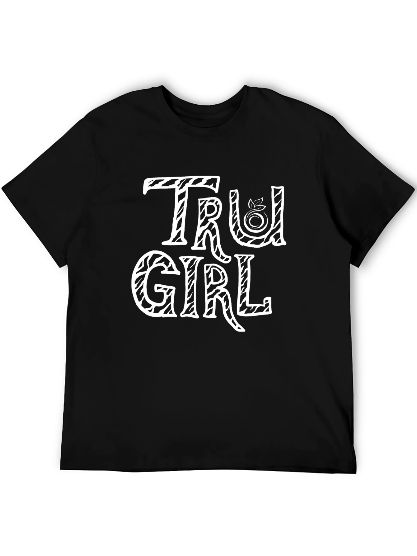 Tru Girl Black Graphic Tee