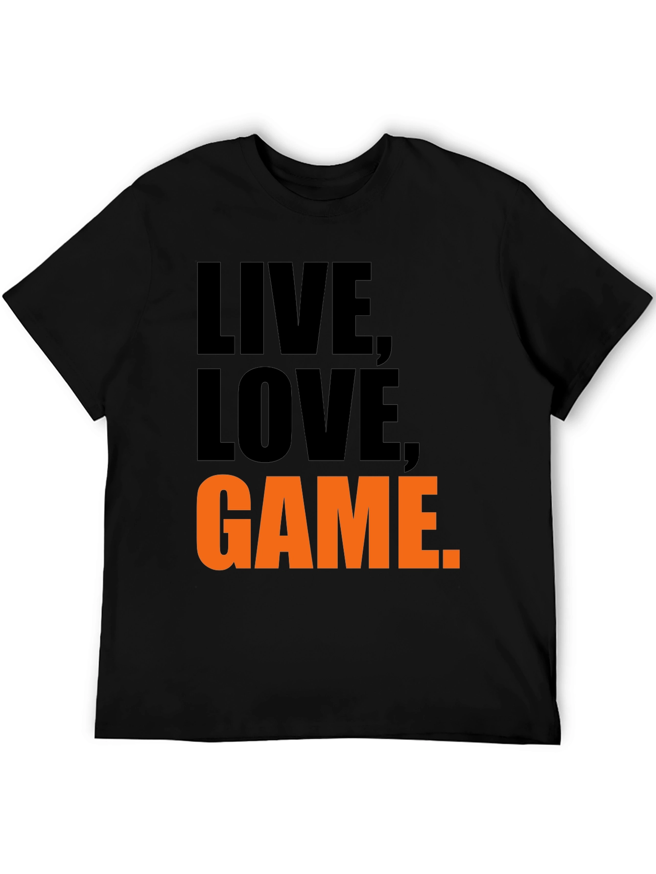 Live Love Game Graphic Tee