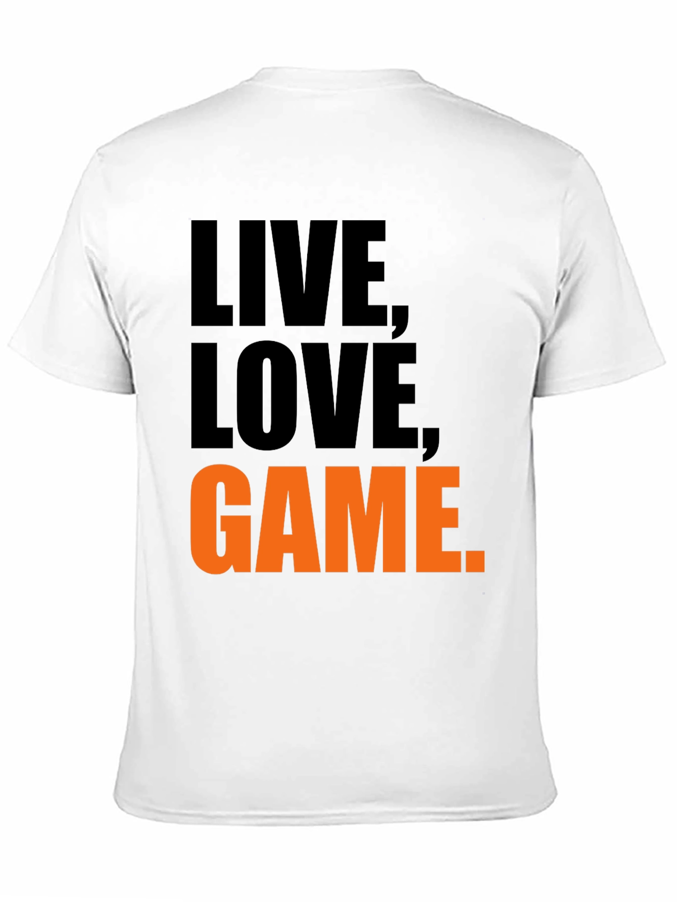 Live Love Game Graphic Tee