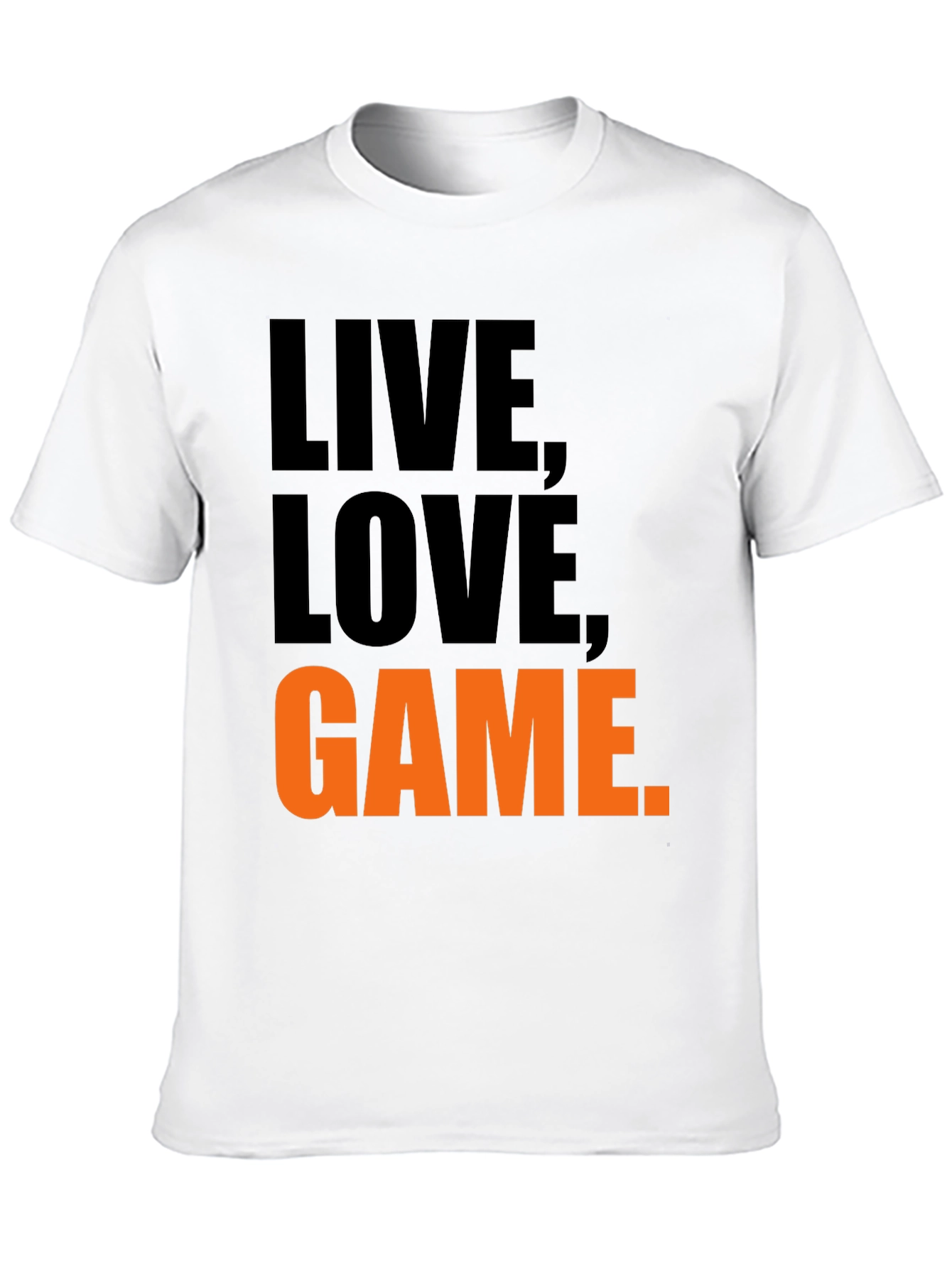 Live Love Game Graphic Tee