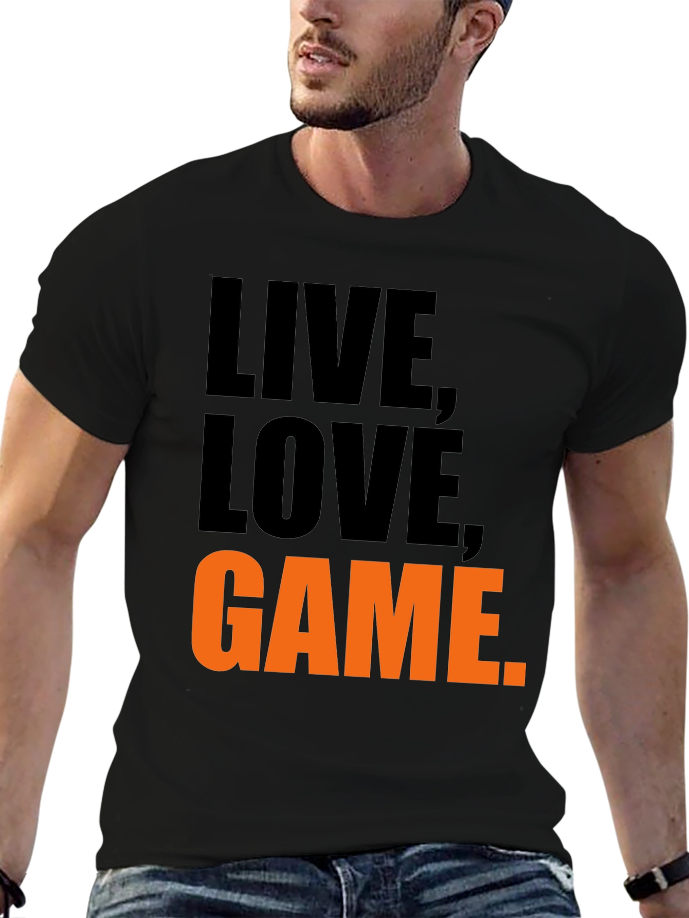 Live Love Game Graphic Tee