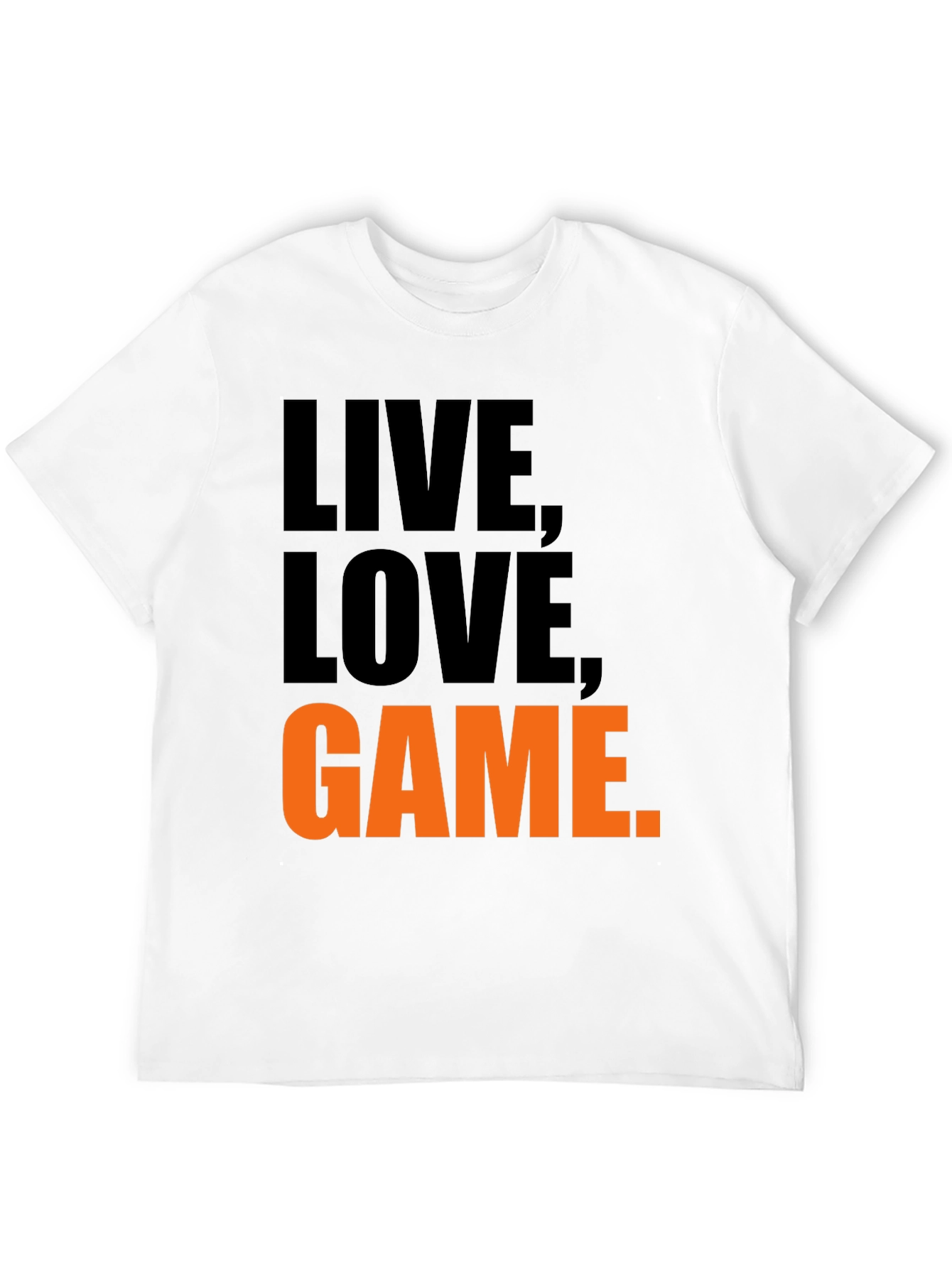 Live Love Game Graphic Tee