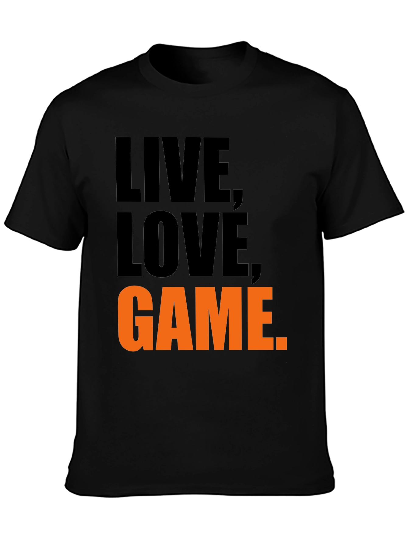 Live Love Game Graphic Tee