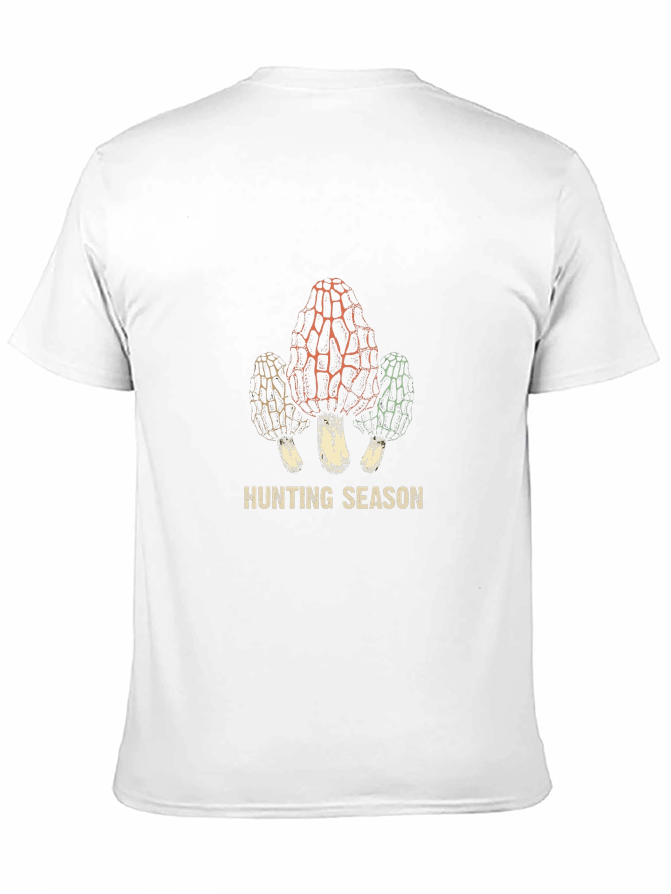 Hunting Season Morel Mushroom Graphic T-Shirt