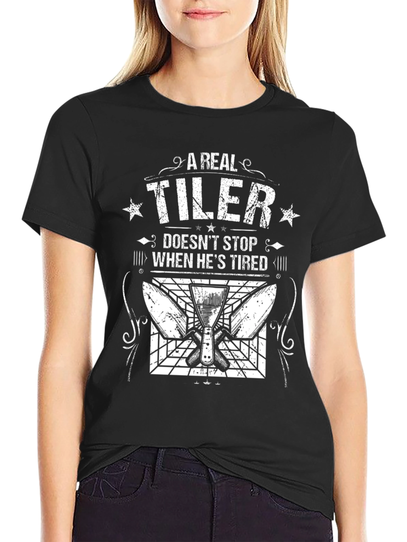 A Real Tiler T-Shirt