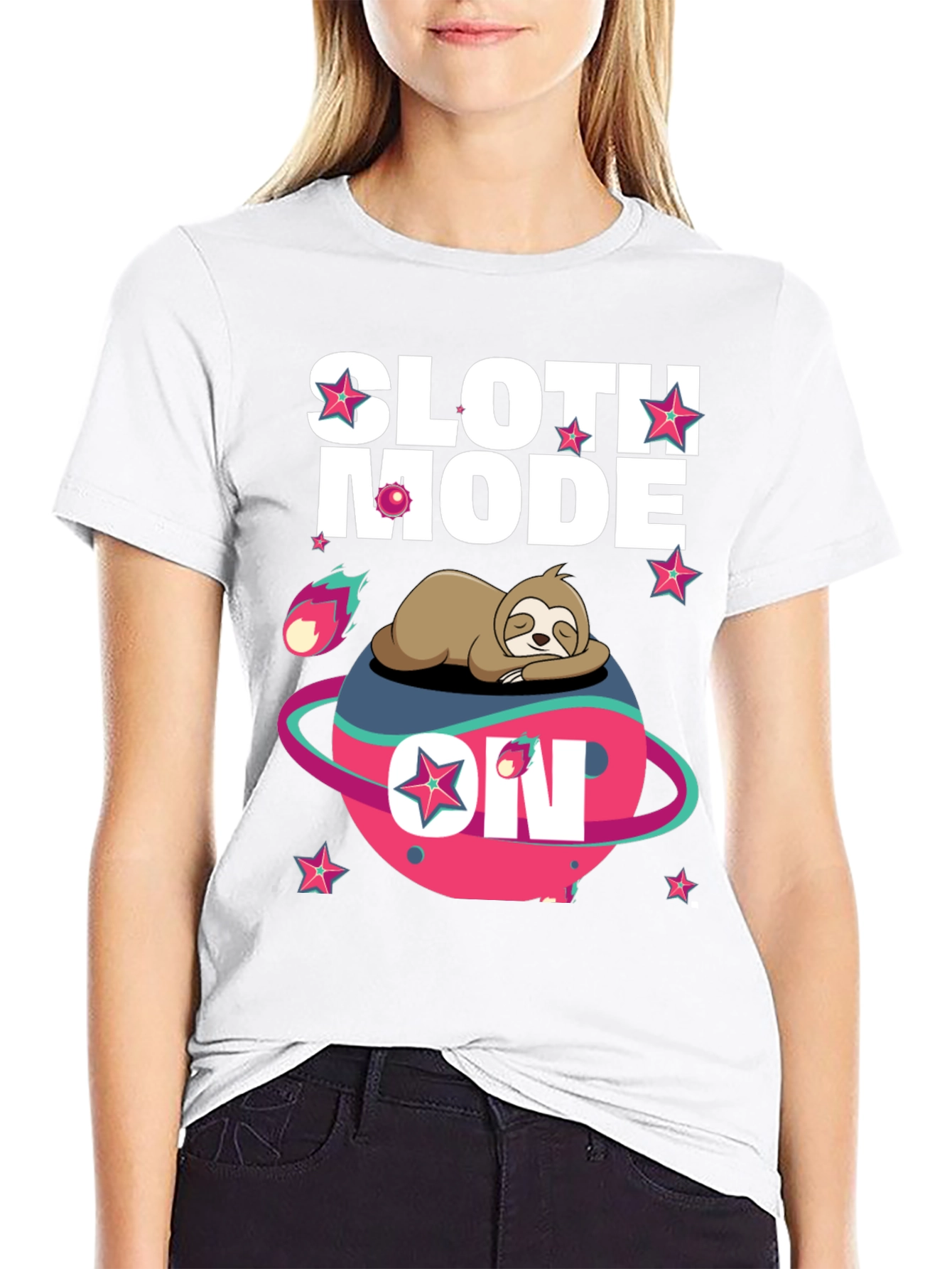 Sloth Mode On T-Shirt