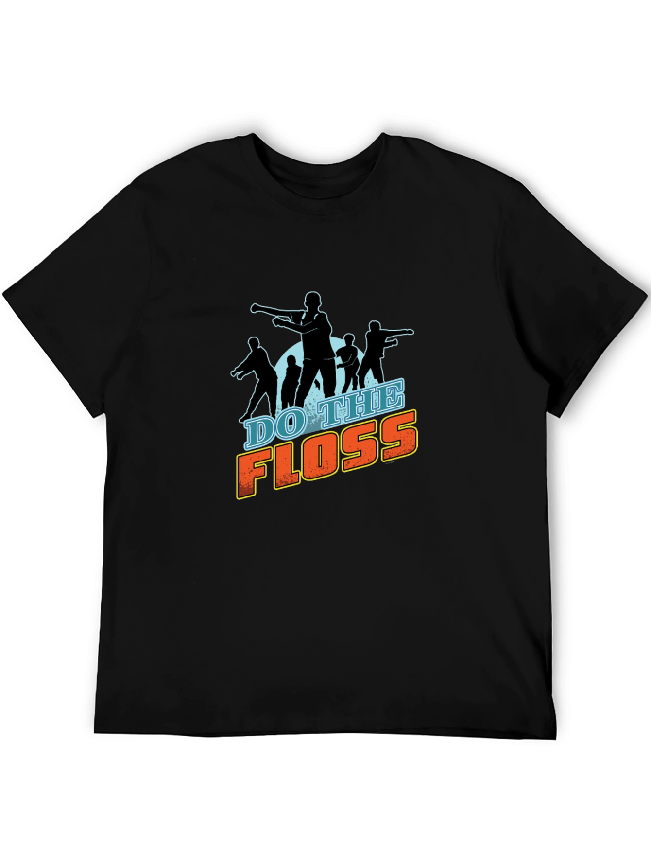 Do the Floss Dance Graphic T-Shirt - Black
