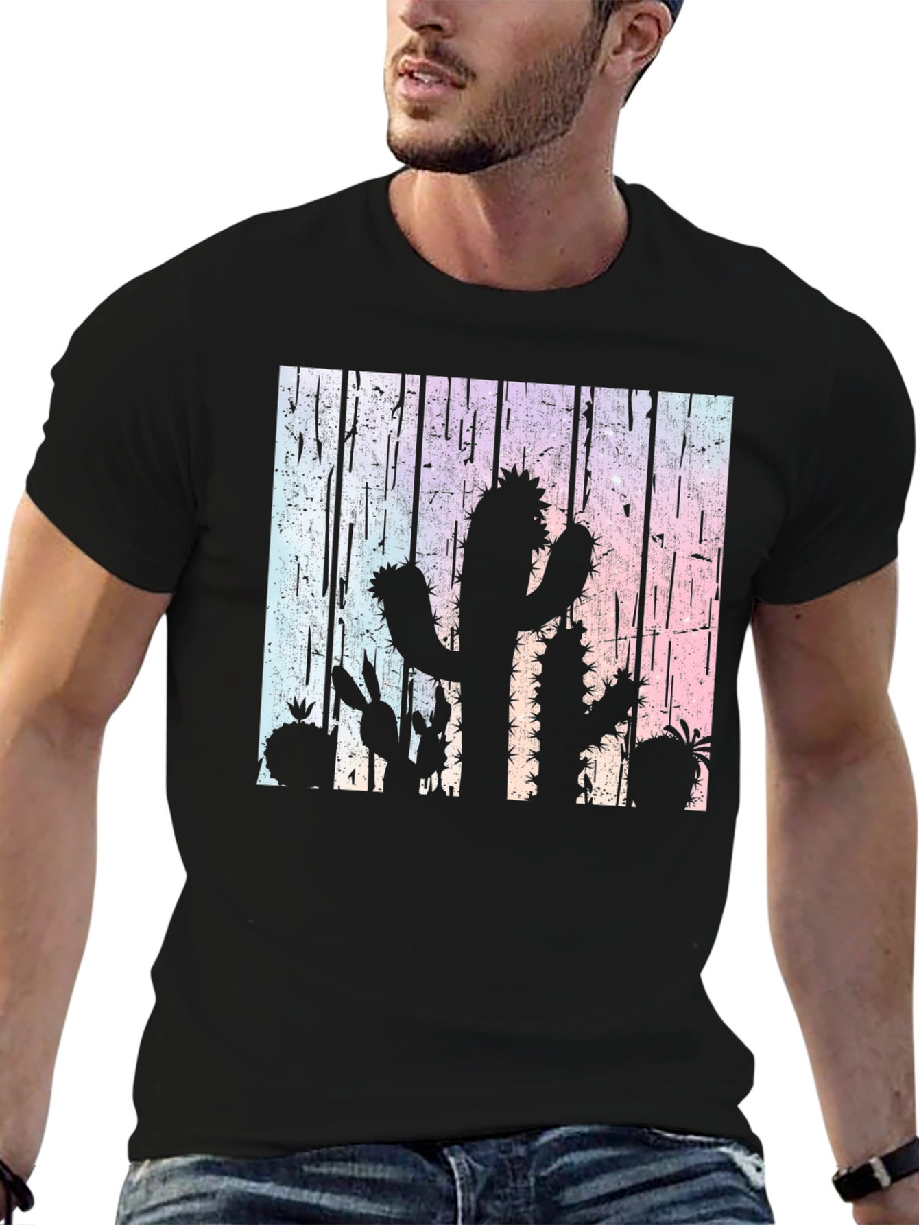 Cactus Silhouette Graphic Tee